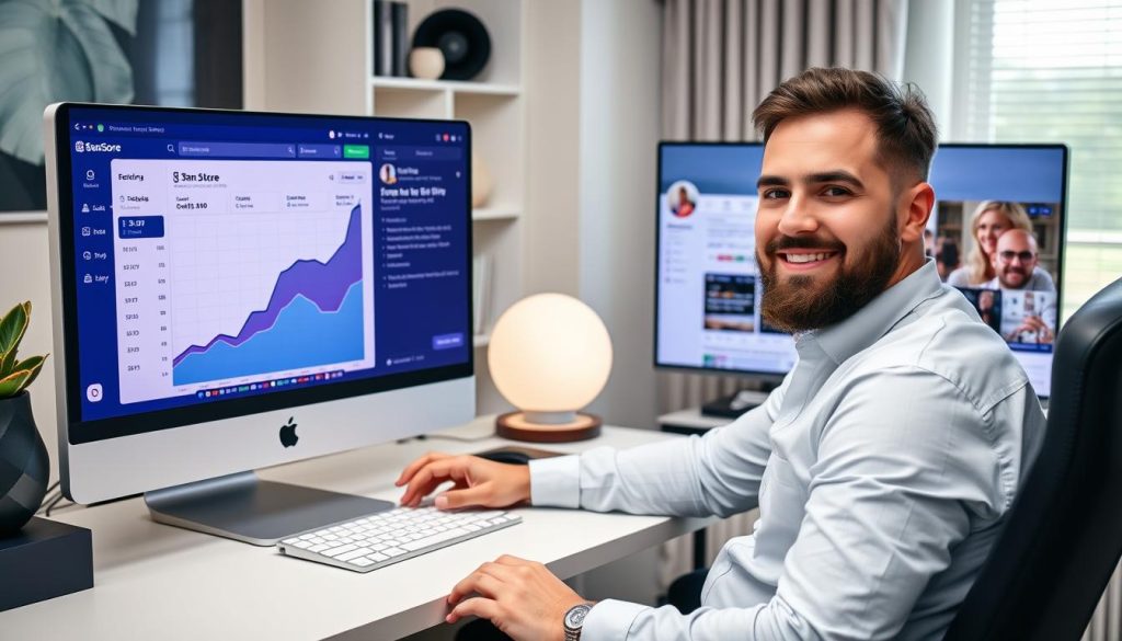 Content creator successfully using Stan Store to sell digital products