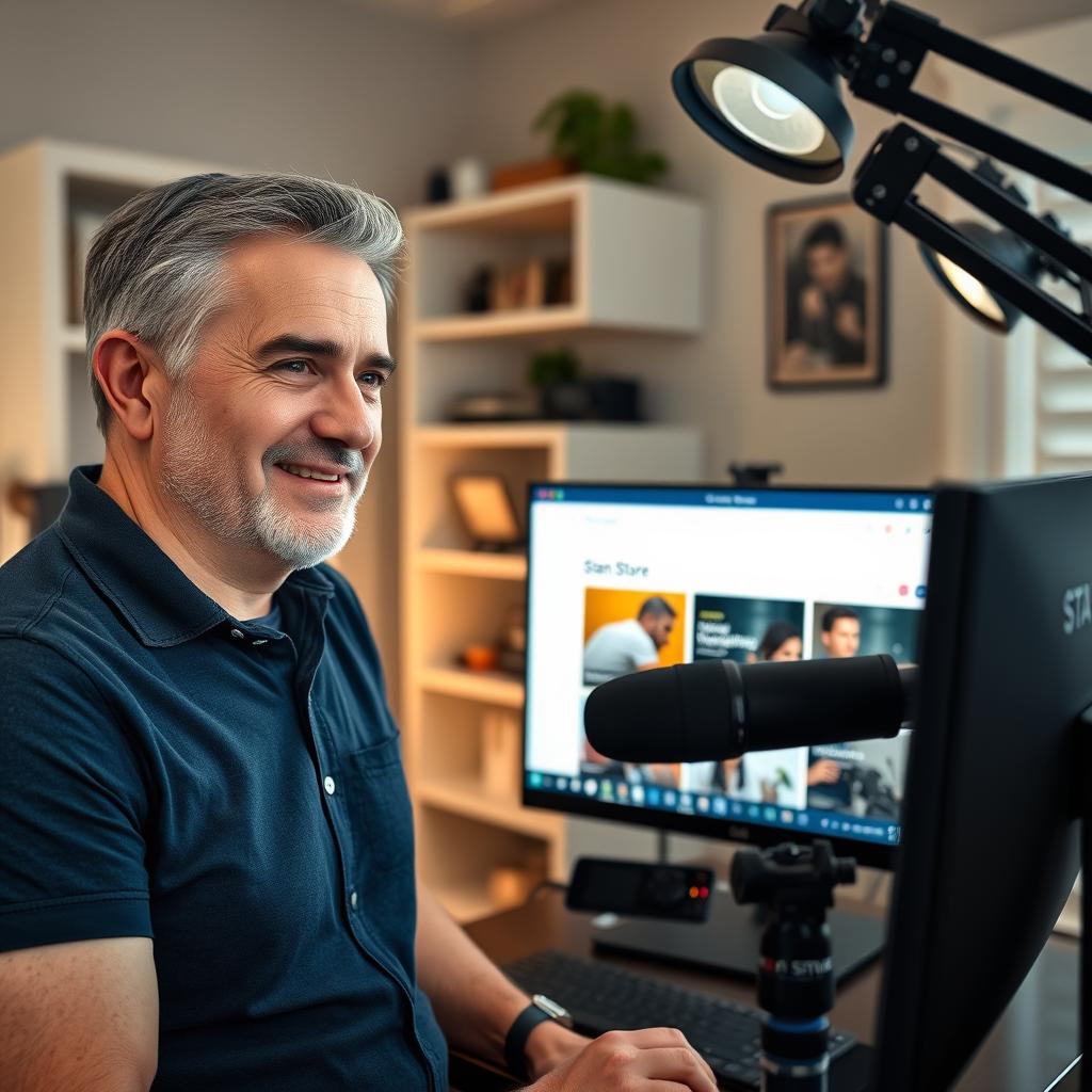 Course creator using Stan Store to sell online courses