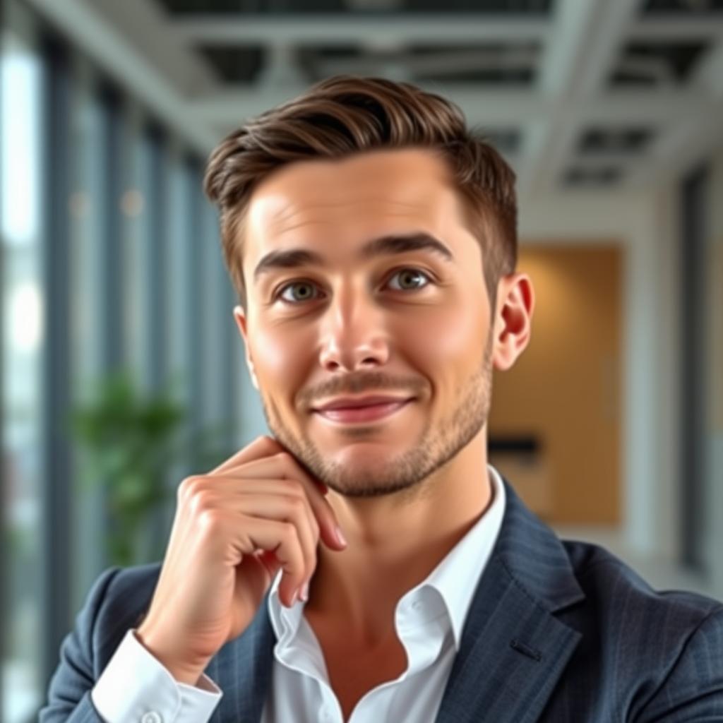 Portrait of a digital consultant who uses GoHighLevel for clients Portrait of a digital consultant who uses GoHighLevel for clients