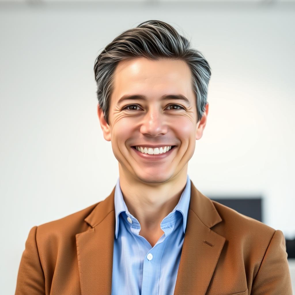 Portrait of a small business owner using GoHighLevel for marketing Portrait of a small business owner using GoHighLevel for marketing