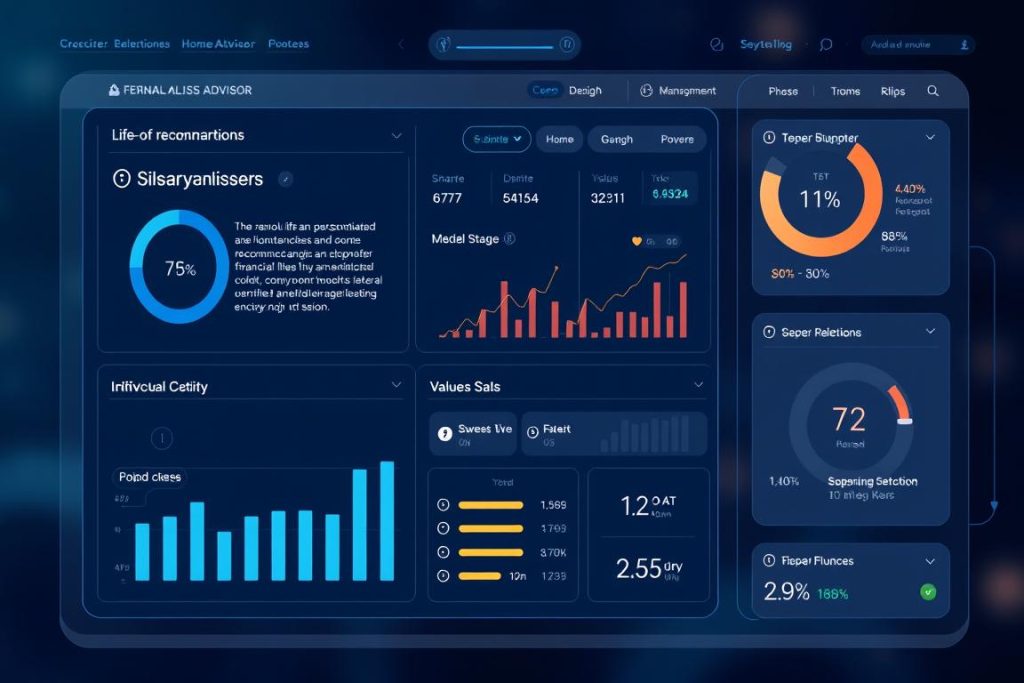 AI financial advisor providing personalized guidance based on individual circumstances