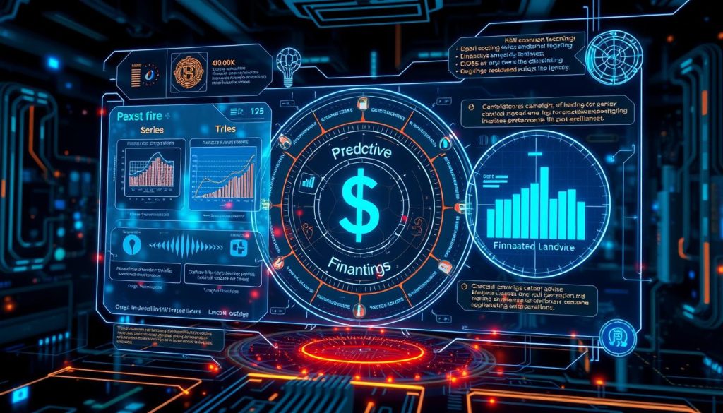Futuristic visualization of next-generation AI financial tools